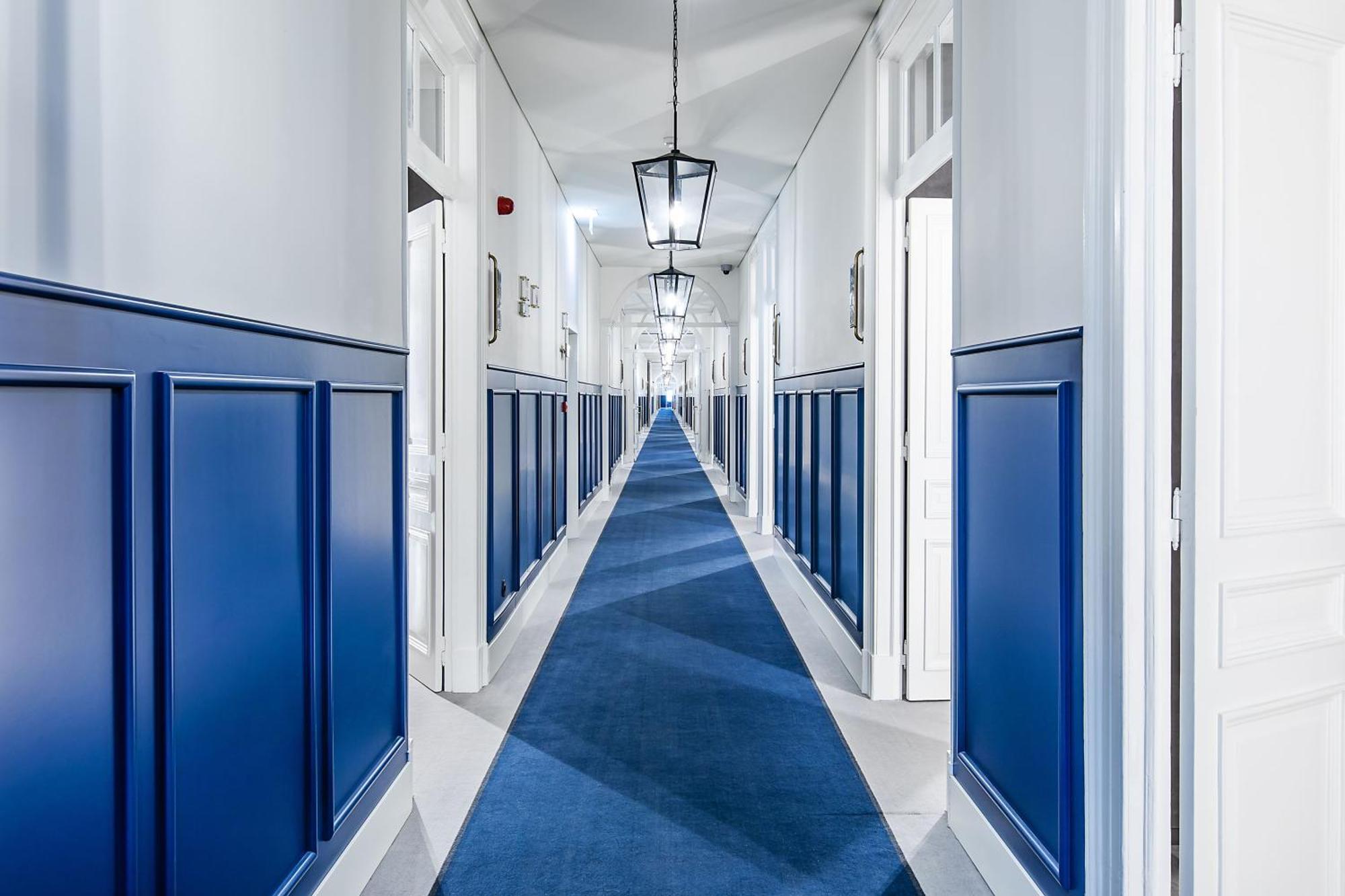 The Editory Riverside Santa Apolónia Hotel Lisboa Exterior foto A typical corridor at the hotel