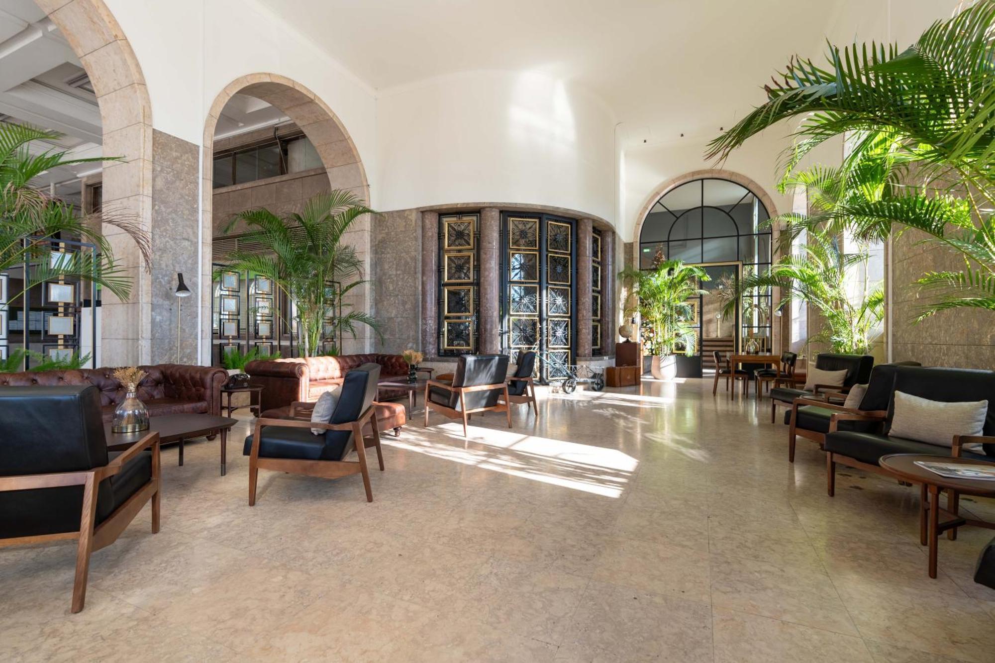 The Editory Riverside Santa Apolónia Hotel Lisboa Exterior foto The lobby of the hotel